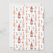 バラオールデイお洒落ワインカスタムバースデーパーティー 招待状 (裏面)