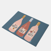 バラオールデイワインラバーズアート ドアマット (アングル)