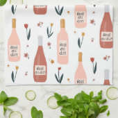 バラオールデイワイン愛好家のパターン キッチンタオル (折り畳み)