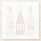 バラオールデイワイン愛好家ワインコースター ガラスコースター (裏面)