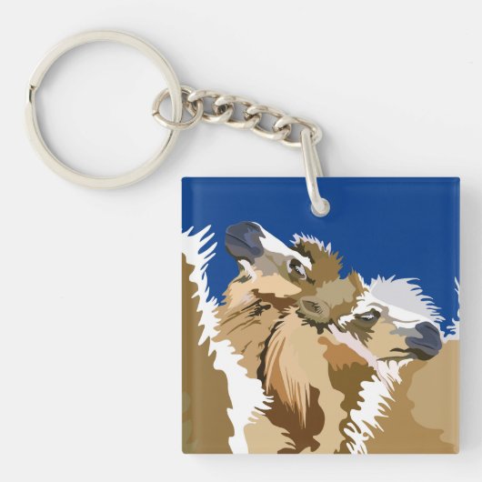 バラカとYes! キーホルダー (正面)