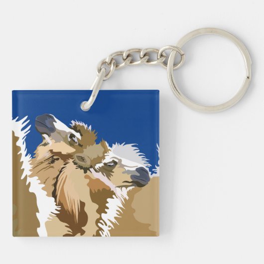 バラカとYes! キーホルダー (裏面)