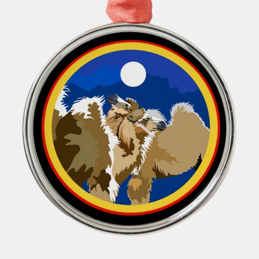 バラカとYes! メタルオーナメント (正面)