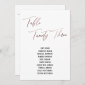 バラカジュアル金ゴールド表23座席表 (正面/裏面)