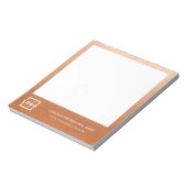 バラカスタムロゴ会社プロモーション金ゴールド ノートパッド (回転)