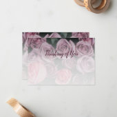 バラカスタム写真考える- Of You - ノートカード (正面/裏面インサイチュ)