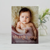 バラカスタム金ゴールドありがとう 箔シーズンカード (立ち正面)