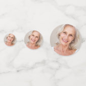 バラカスタム金ゴールドグリッタードリップ60誕生日 コンフェッティ (裏面)