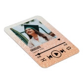 バラカスタム金ゴールド卒業フォトソング再生リスト マグネット (右側)