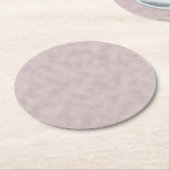 バラカラー羊皮紙テクスチャの背景 ラウンドペーパーコースター (アングル)