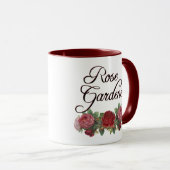 バラガーデナーことわざとバラ マグカップ (正面右)