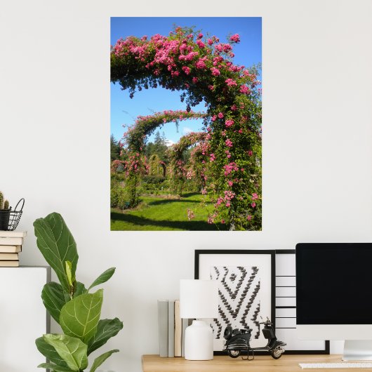 バラガーデンアーチズオブエリザベスパーク ポスター (ホームオフィス)