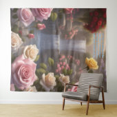 バラガーデンウォーターフォールザフロリオグラフィカスタマイズー タペストリー (インサイチュ(横))