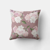 バラガーデンエレガントフローラモノグラム装飾用クッション クッション (裏面)