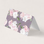 バラガーデンエレガントフローラ折り畳み名刺 名刺 (裏面)