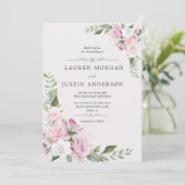 バラガーデンエレガントフローラ結婚式招待状 招待状 (スタンド正面)