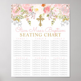 バラガーデンガールズバプテスマのシーティングチャート ポスター