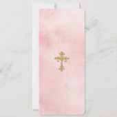 バラガーデンガールバプティスフォトブックマークサンキュー 招待状 (裏面)