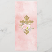 バラガーデンガールバプテスマカスタムスイベント メニュー (裏面)