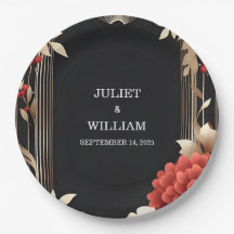 バラガーデンダイヤモンドレッドブラックと金ゴールド結婚ズ