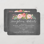 バラガーデンダブルサイドアコモデーション披露宴 エンクロージャーカード (正面/裏面)