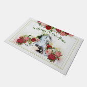 バラガーデンドアウェルカムトゥーアットザームズホーム ドアマット (アングル)