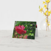 バラガーデンノートカード カード (黄色い花)