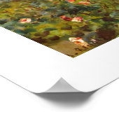 バラガーデンバイルノアール美しい印象派の芸術 ポスター (角)