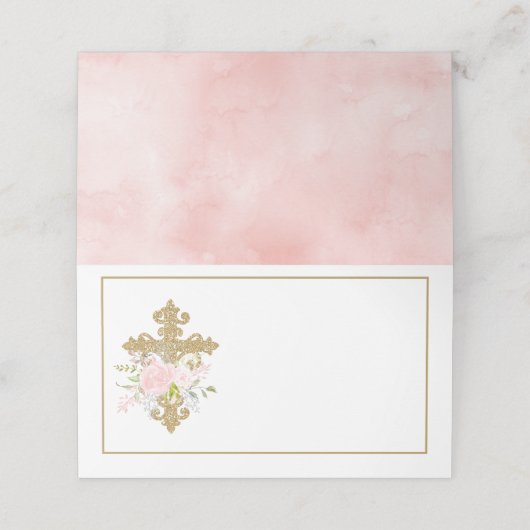 バラガーデンバプティスフォールドテント座席表 プレイスカード (外部開封)