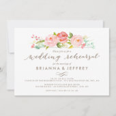 バラガーデンフローラ結婚のリハーサルディナー 招待状 (正面)