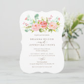 バラガーデンフローラ結婚式招待状 招待状 (スタンド正面)