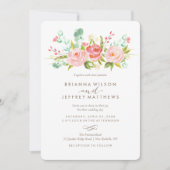 バラガーデンフローラ結婚式招待状 招待状 (正面)