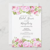 バラガーデンブライダルシャワー 招待状 (正面)