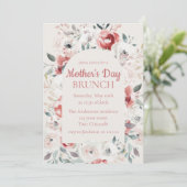 バラガーデンマザーズデイブランチ招待状 招待状 (スタンド正面)