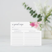 バラガーデンレシピカード ポストカード (スタンド正面)