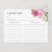 バラガーデンレシピカード ポストカード (正面)