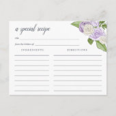 バラガーデンレシピカード ポストカード (正面)