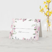 バラガーデン結婚フローラ座席表 カード (黄色い花)