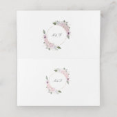 バラガーデン結婚フローラ座席表 プレイスカード (内部開封)