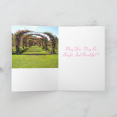 バラガーデン誕生日 カード (内部)