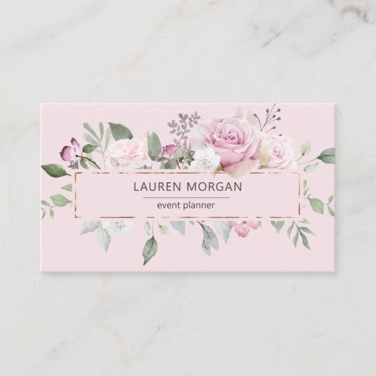 バラガーデン赤面 |名刺 名刺 (正面)