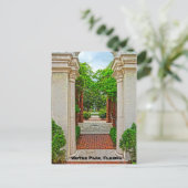 バラガーデン&ピーコックファウンテンウィンターパークフロリダ ポストカード (スタンド正面)