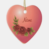 バラガーランドハートカスタムオーナメント セラミックオーナメント (右)