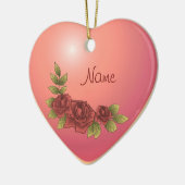 バラガーランドハートカスタムオーナメント セラミックオーナメント (左)