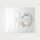 バラガーランド30周年フォトブースの背景 タペストリー (正面(横))