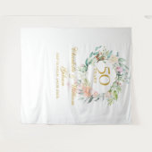 バラガーランド50周年記念写真ブース背景 タペストリー (正面(横))