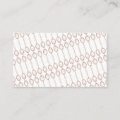 バラガーリー金ゴールドおむつラッフルベビーシャワーゲーム エンクロージャーカード (裏面)