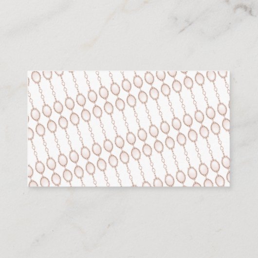 バラガーリー金ゴールドおむつラッフルベビーシャワーゲーム エンクロージャーカード (裏面)