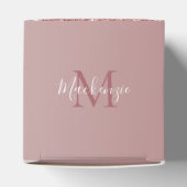 バラガーリー金ゴールドスパークルグリッタードリップスモノグラム フェイバーボックス (上部)