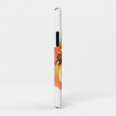 バラガーリー金ゴールドピンクイエローウォーター色フローラ Case-Mate iPhoneケース (裏面/右)